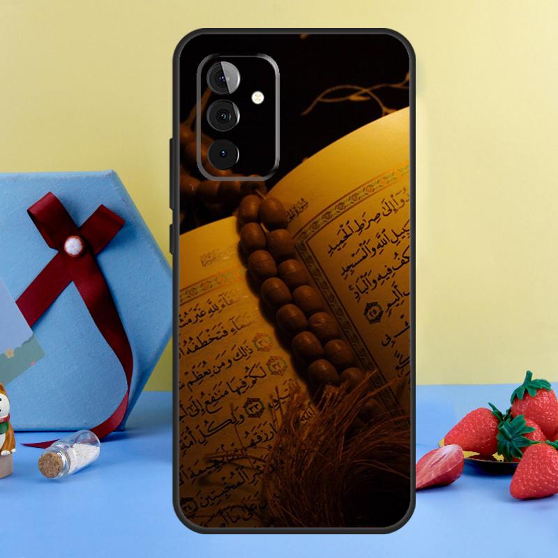 Islamic Book Arabic Quran Muslim Case For Samsung Galaxy A14 A54 A34 A12 A22 A32 A52 S A51 A71 A13 A23 A33 A53 A15 A25 Cover