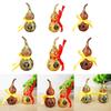 Metal Gourd Sculpture Chinese Fengshuis Figurine Luck Statue for Bedroom Home Livings Room Church Office Decorations