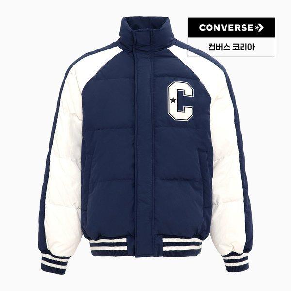 Converse Retro Commercial Down Jacket Navy Ucj090 Bfk