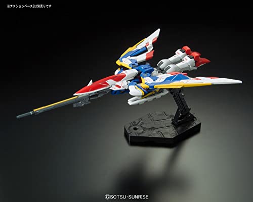 BANDAI SPIRITS RG New Mobile Report Gundam Wing Endless Waltz XXXG-01 Wing Gundam EW 1/144 Scale Pre-Colored Plastic Model