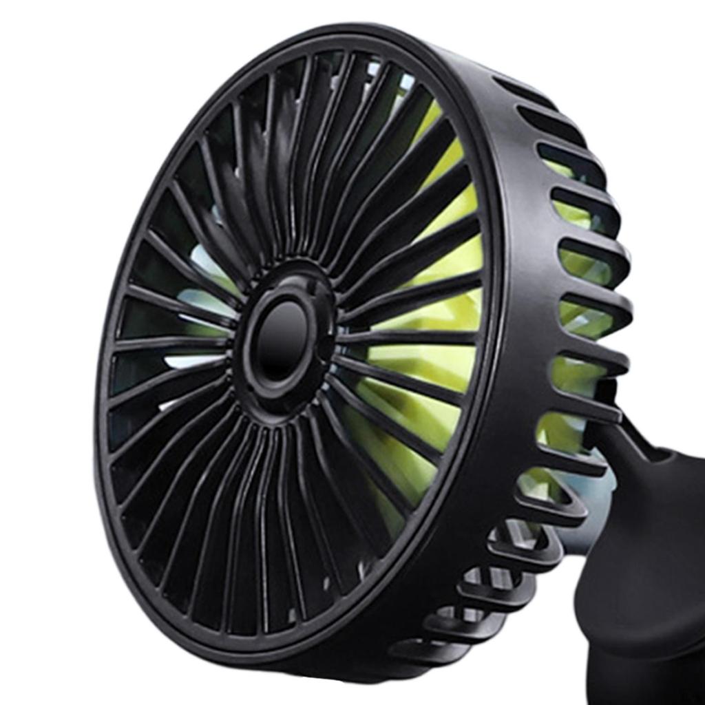Car Cooling Fan, Vehicle Fan 3 Speeds Wind Micro USB Strong Portable Seat for