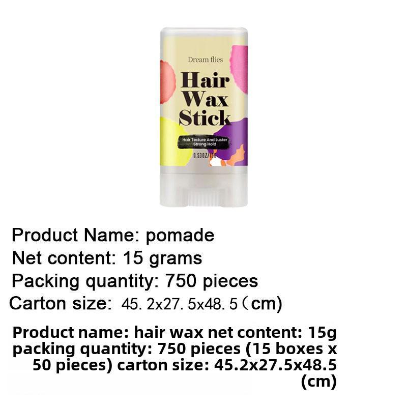 Wosk do włosów w sztyfcie z awokado 15g - Krem do wykańczania włosów zapobiegający puszeniu