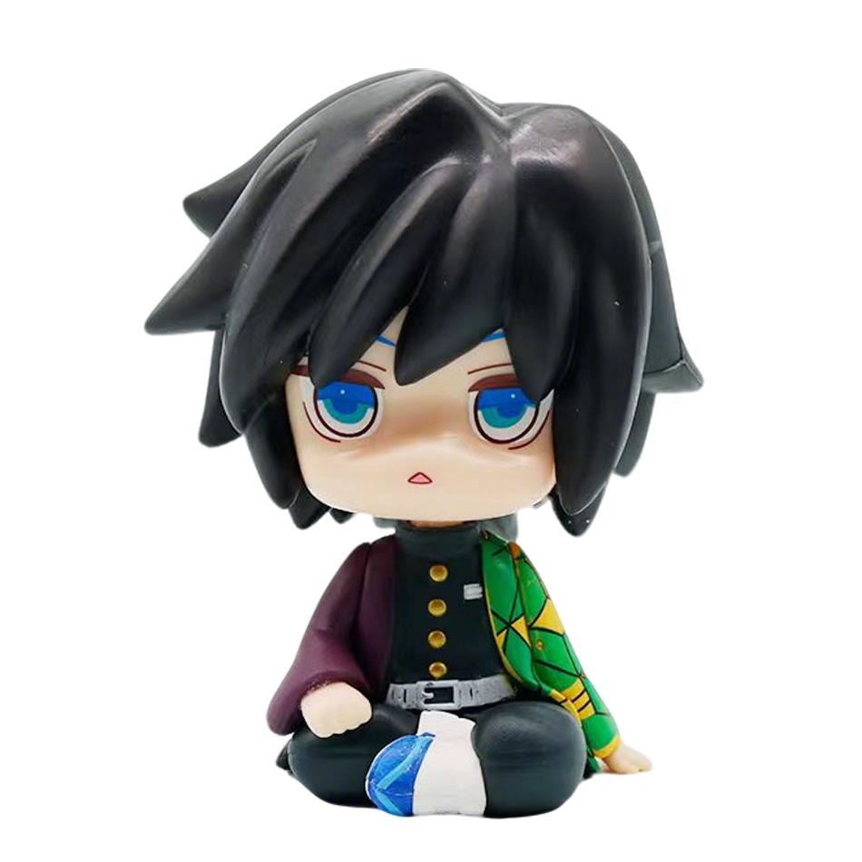 Japan Anime Demon Slayer LOOK UP Mitsuri Kanroji Sanemi Shinazugawa Giyuu Tomioka Muichiro Tokito Figure Toys 11cm
