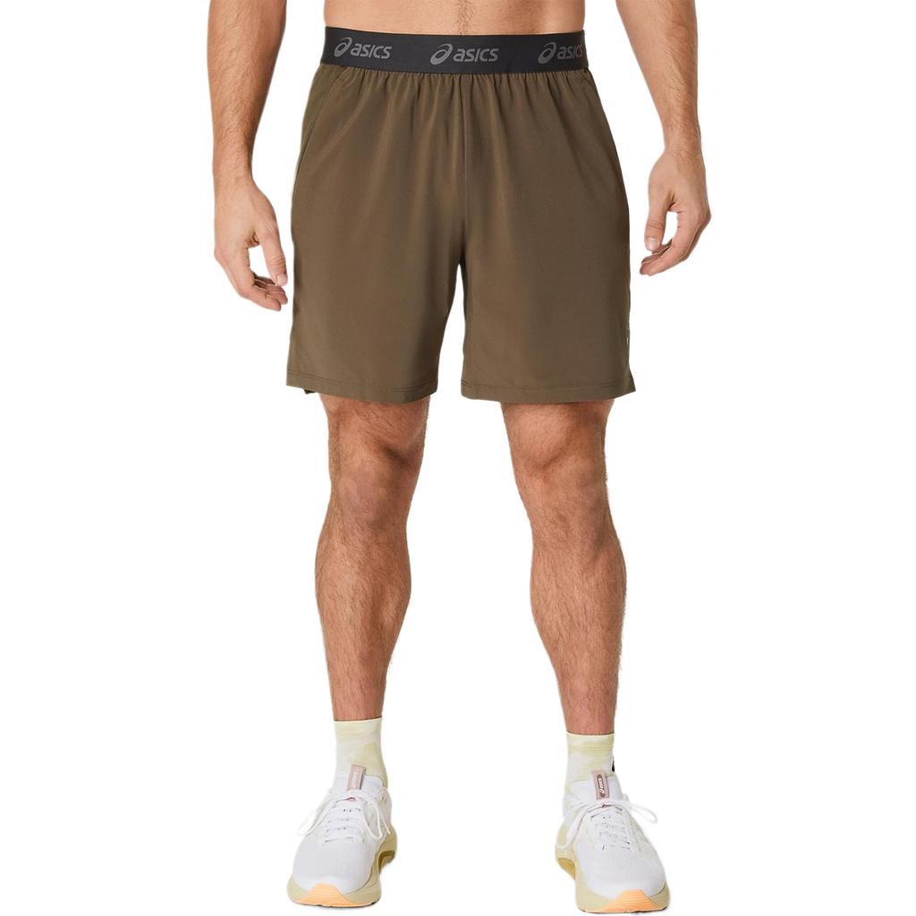 Asics 7In Actibreeze Stylish Simple Comfortable Solid Color Sports Shorts Men Shorts 2031E892-200