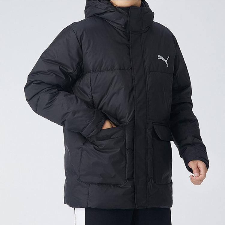 Puma Protective Down Casual Puffer Jacket Men Outerwear Black 586604-01