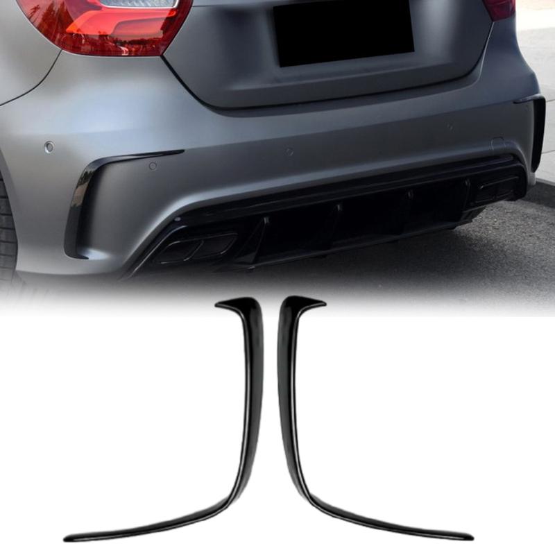 Rear Bumper Lip Spoiler Splitter Canards