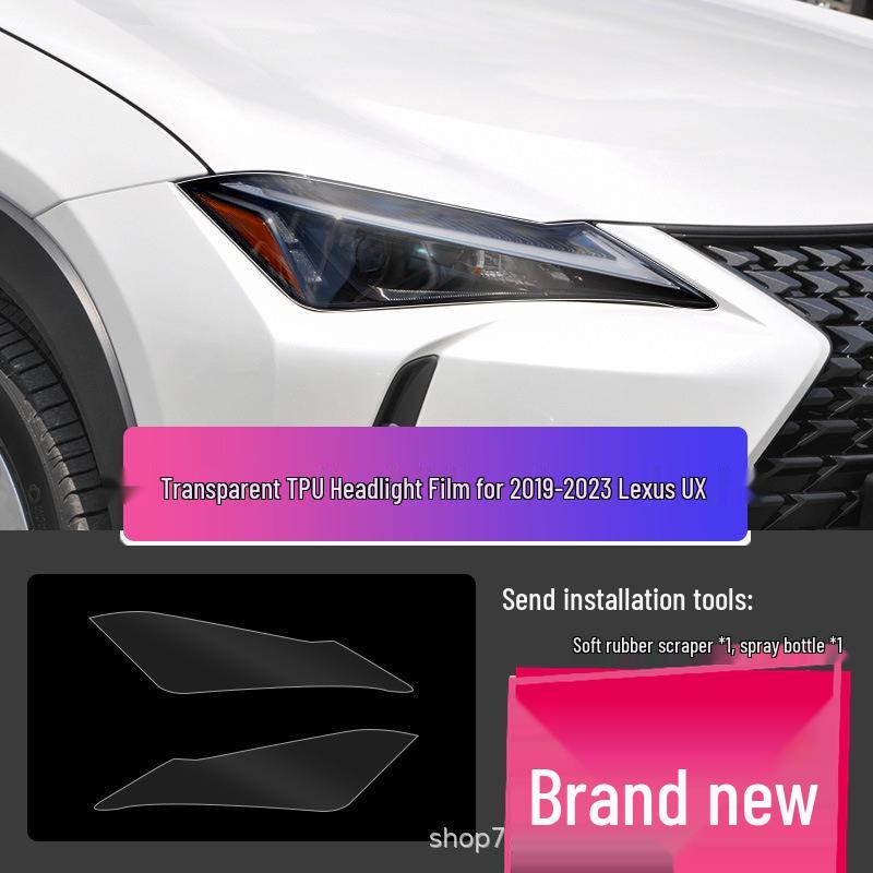 Lexus RX300 (2005-2025) Headlight Film, Transparent Smoked Light-Controlled Film