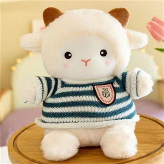 Poker Sheep Doll Little Aries Plush Toy Cute Little Sheep Doll Girl Comforting Doll