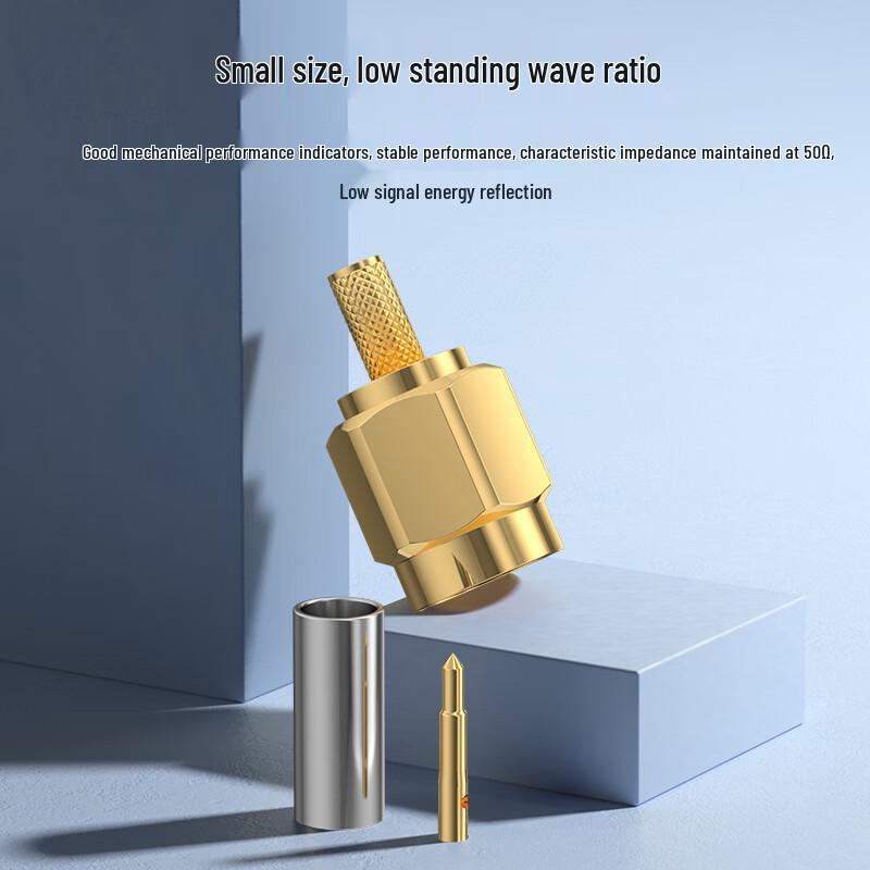 Zhongtianhengke High-Frequency RF Coaxial SMA Male Connector
