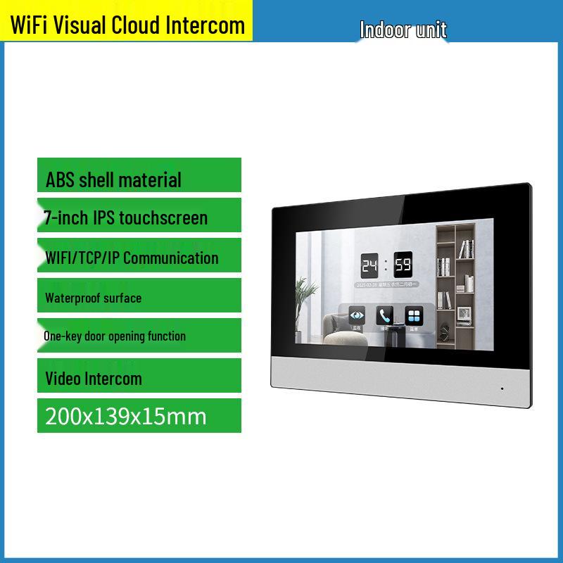 Smart Visual Intercom with Face Recognition & Mobile Access for Villas & Communities
