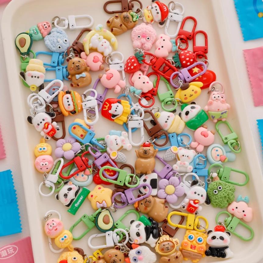 Rozkošný vánoční přívěsek na klíče - překvapení v sáčku: Kreativní dětský dárkový přívěsek