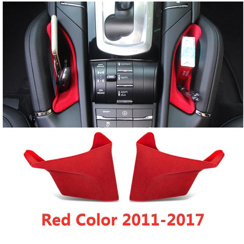 Accessory For Porsche Cayenne 2011 2012 2013 2014 2015 2016 2017 2018  Armrest Holder Gap Storage Box Console Car
