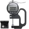 Digital Thickness Aluminum Alloy Measurement Large LCD Thickness Gauge Gauge, Construction, 0.01mm Accuracy, 0-25.4mm Range, Display,