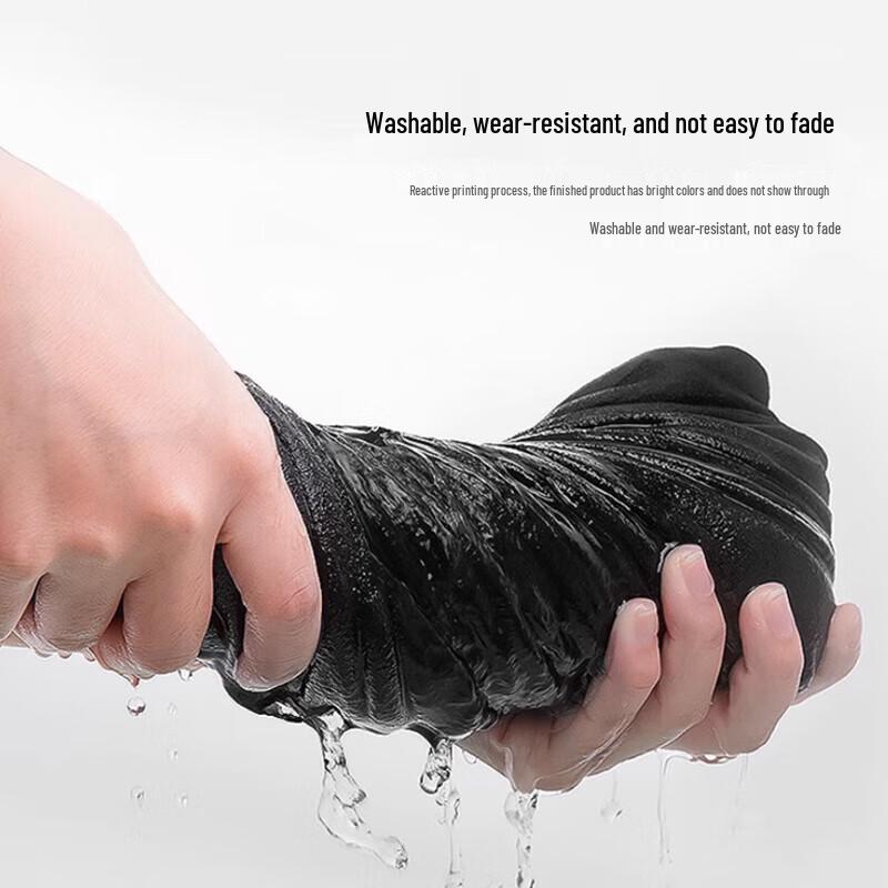 Huili Men's 320g Heavy Cotton Round Neck Long Sleeve Sweatshirt