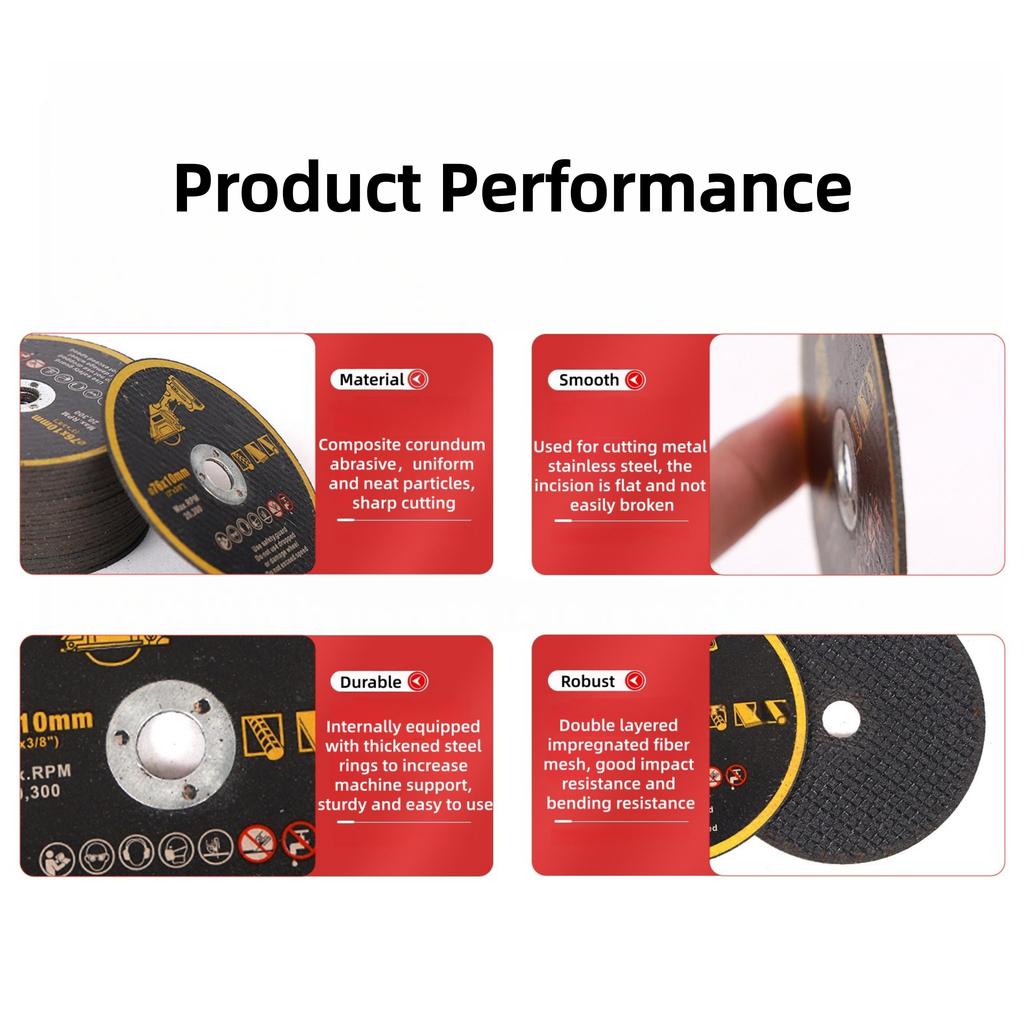 20pcs Mini Discos de Corte Muela Abrasiva Circular de Resina Para Amoladora Angular