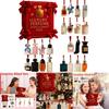Calendrier de l'Avent de Noël Parfums avec Suspensions Acryliques Pour Cadeaux de Fêtes et Célébrations