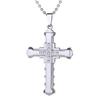 New Dark Knight Men's Necklace Jewelry Cross Pendant