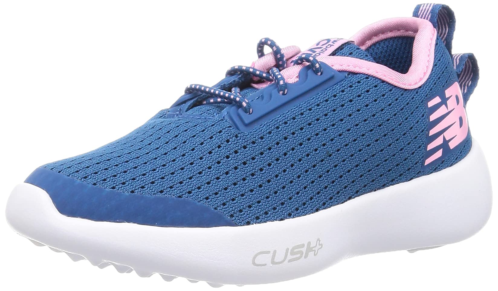 

New Balance NB RCVRY Y Elastic cm Wide (YARCV) Kids Shoes, Lace, Lightweight, Wide, Breathable, Navy/Pink (OP), 17.0