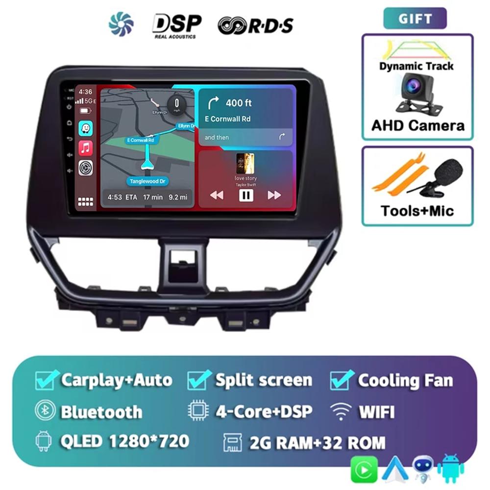 Android 14 GPS Navigation For Suzuki Fronx Baleno 2021- 2025 Autoradio Multimedia Stereo QLED IPS DSP Car Screen WIFI BT 2 Din