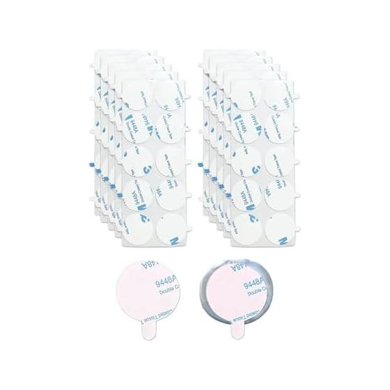 Double-sided tape for sealing stamps, diameter 23mm, double-sided stickers, 100 pieces, sealing wax stamps, round adhesive seal tape