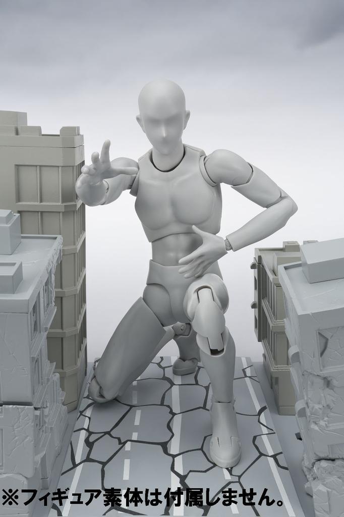 TAMASHII NATIONS Tamashii OPTION ACT BUILDING DAMAGE Finished Figure Ver. Non-scale PVC&ABS
