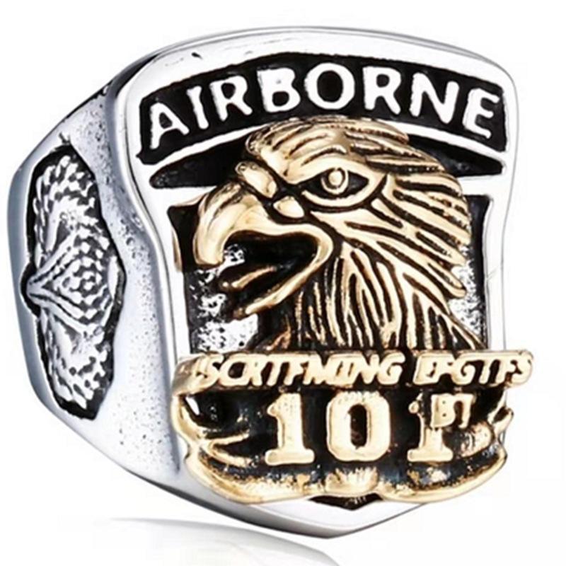 Accessories, Hip Hop Retro Totem Multi-Style Ring Men, Domineering Punk Trendy Ring Women