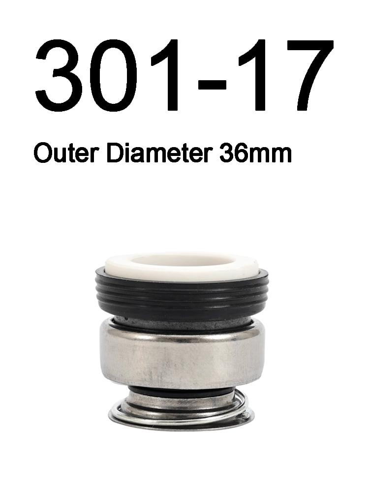 1PC of 301 Series 8 10 12 13 14 15 16 17 18 20 22 24-55mm Single Coil Spring Mechanical Shaft Seal For Circulation Water Pump