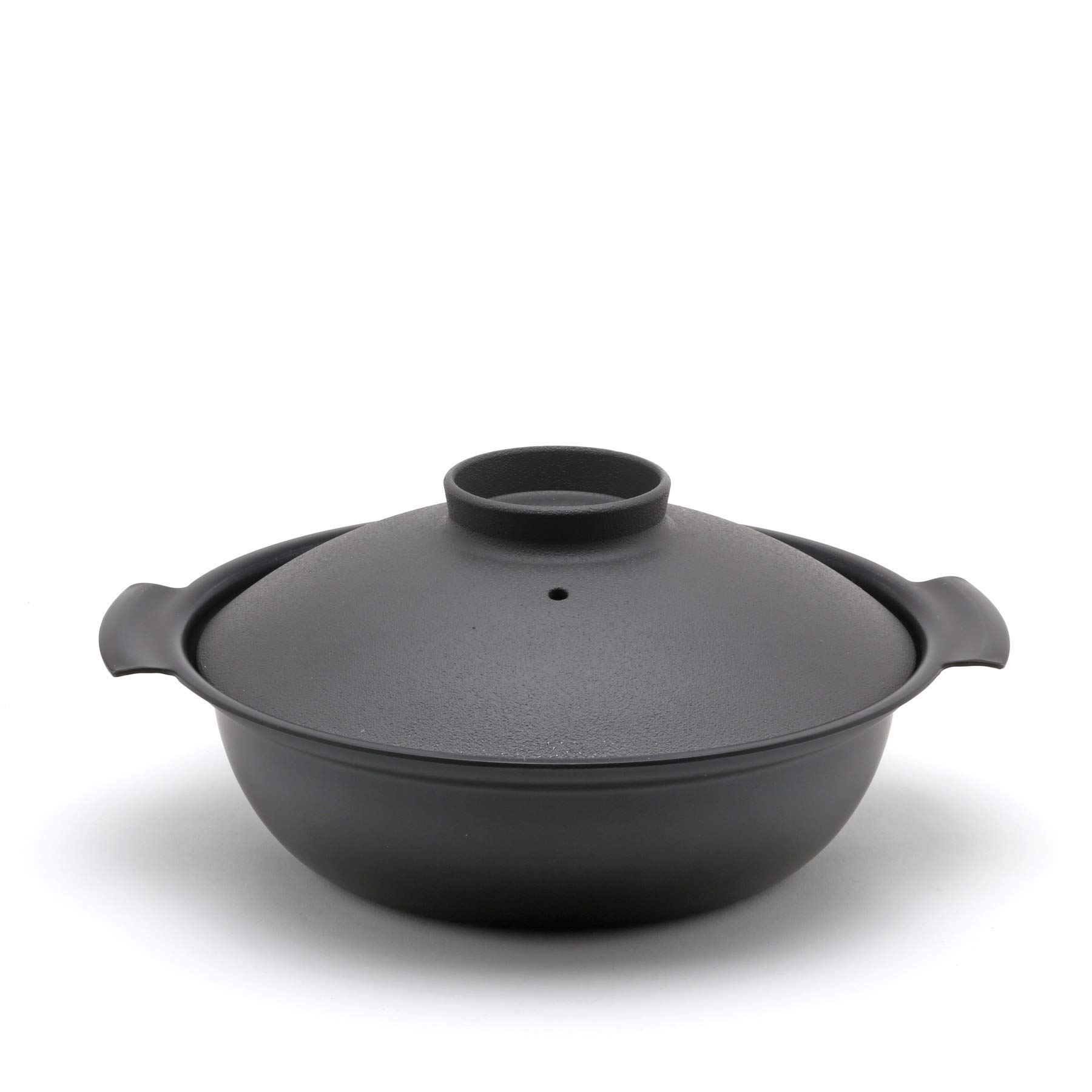 

Miyazaki Seisakusho PRESSENCE Tabletop Pot Gray 24cm Made in Japan Compatible with IH [IH DONABE] 118-06365 сірий колір