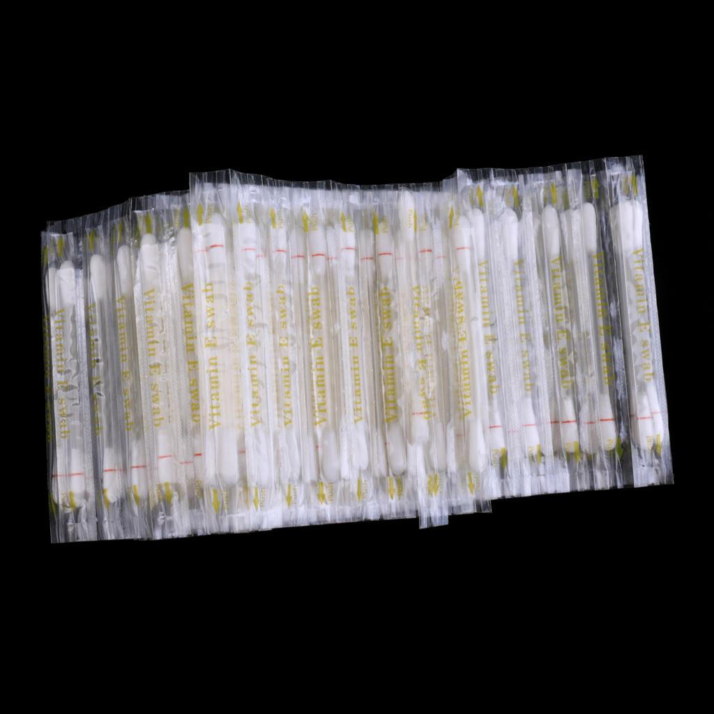 

100 зубных тампонов с витамином Е для защиты зубов, губ и десен, увлажняющие