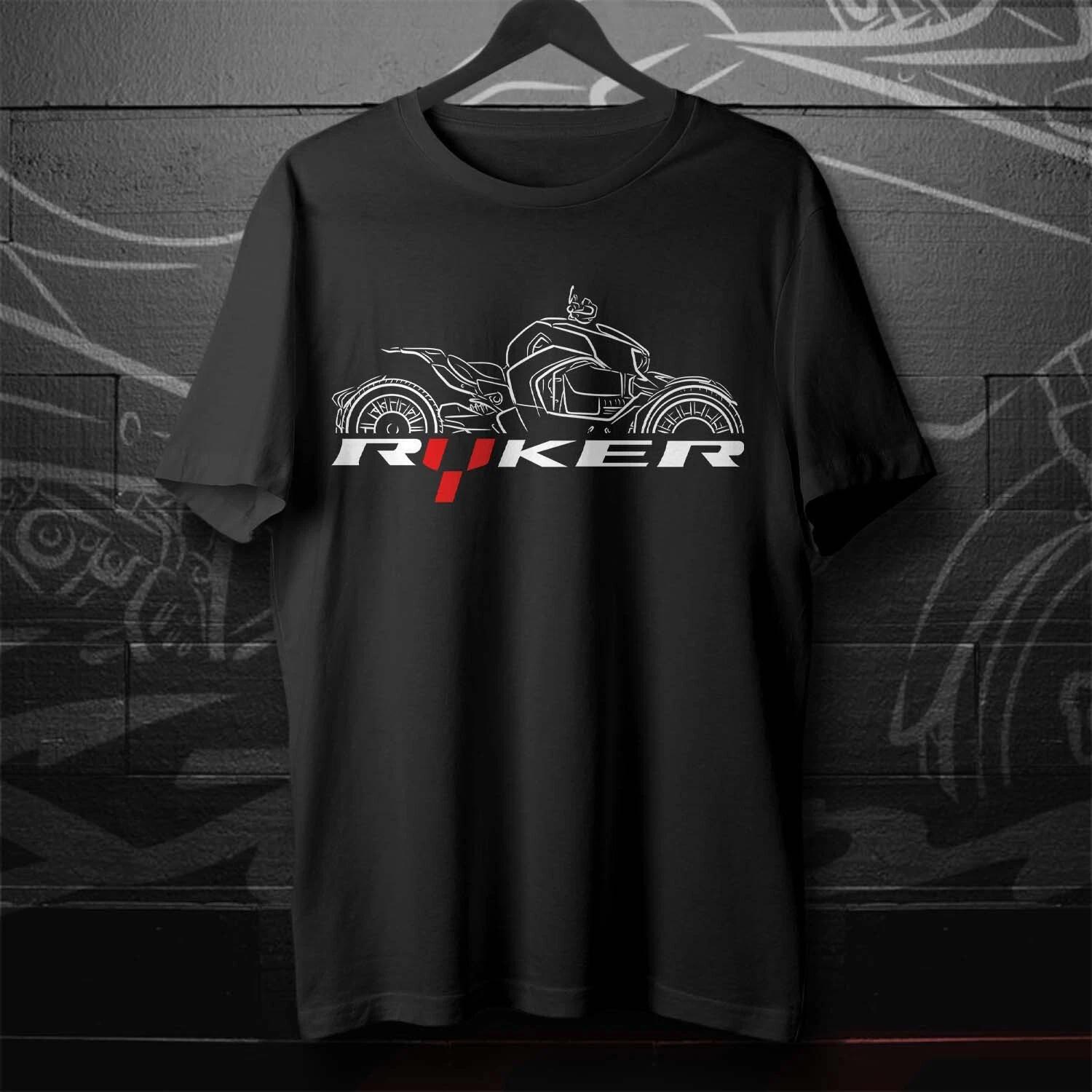 Black men s and women s T-shirt Can Am Ryker XL