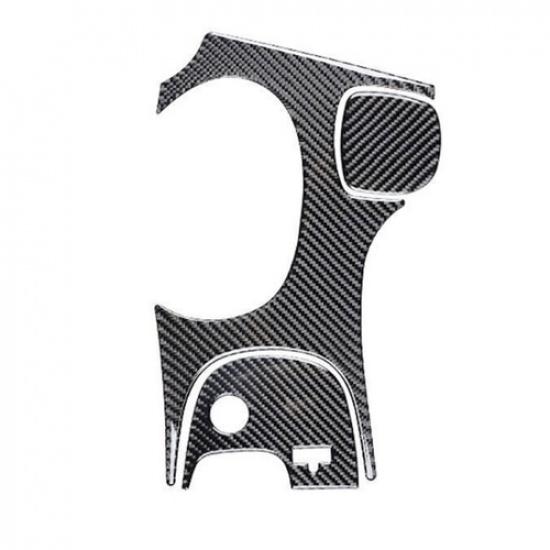 3PCS For Corvette C5 98-04 Carbon Fiber Gear Shift Interior Cover Trim