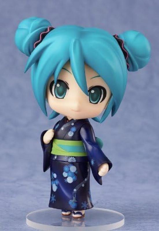 Nendoroid Hatsune Miku Yukata CARABAN presents Summer Festival 2012 in Yokohama Hakkeijima Sea 100mm ABS PVC Painted Movable Figure Good Smile Online