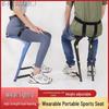 Scaun Pliabil Exoschelet Sportiv Portabil: Scaun multifuncțional purtabil pentru pescuit și călătorii în aer liber
