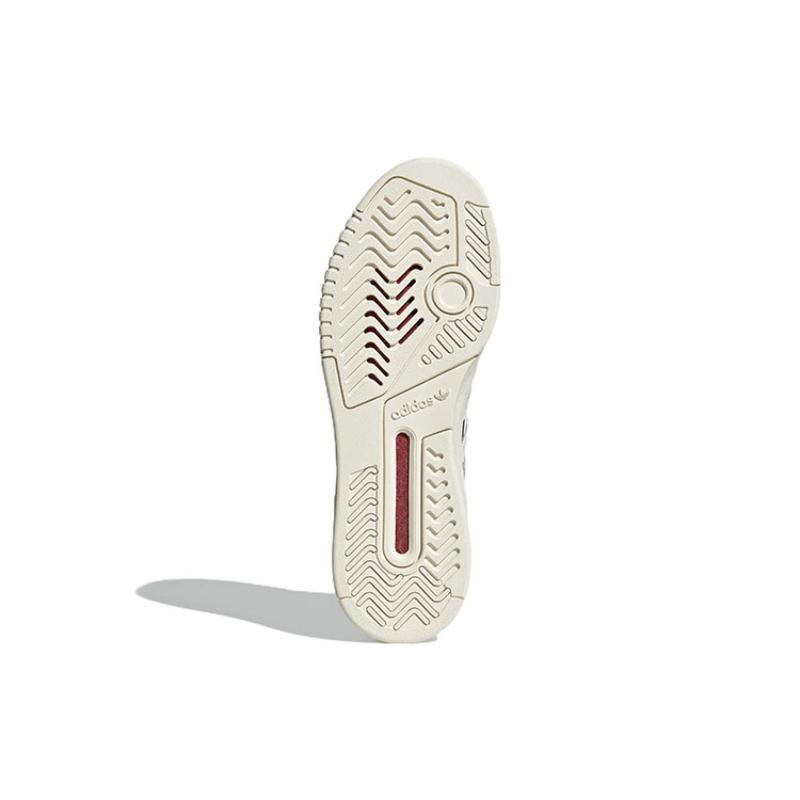 Adidas Originals Drop Step Low 'Cream Yellow White Light Grey Black Red' Sneakers GW9728