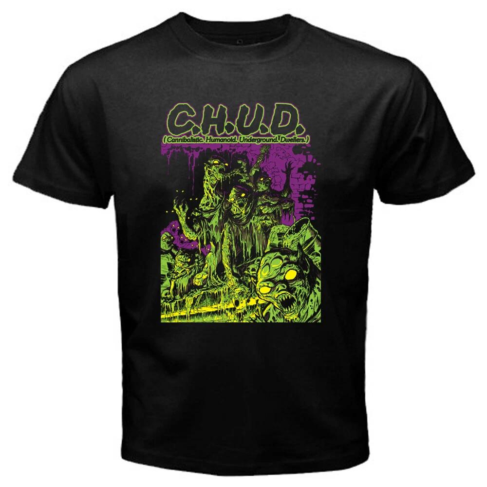 

ЧУД C.H.U.D. Мужская черная футболка Хоррор Фильм Размеры от S до 5XL S
