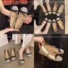 2025 New Niche Round Toe Mary Jane Shoes One Buckle Strap Retro Single Shoes
