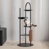 Árvore para Gatos que Economiza Espaço: Arranhador Integrado, Cama, Estrutura de Escalada e Prateleira Cápsula