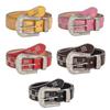 Western Rivet Studded Belt for Women with Beaded Trim Cowgirl Belt for Jeans Pants Girl  Belt Decorative Waistband