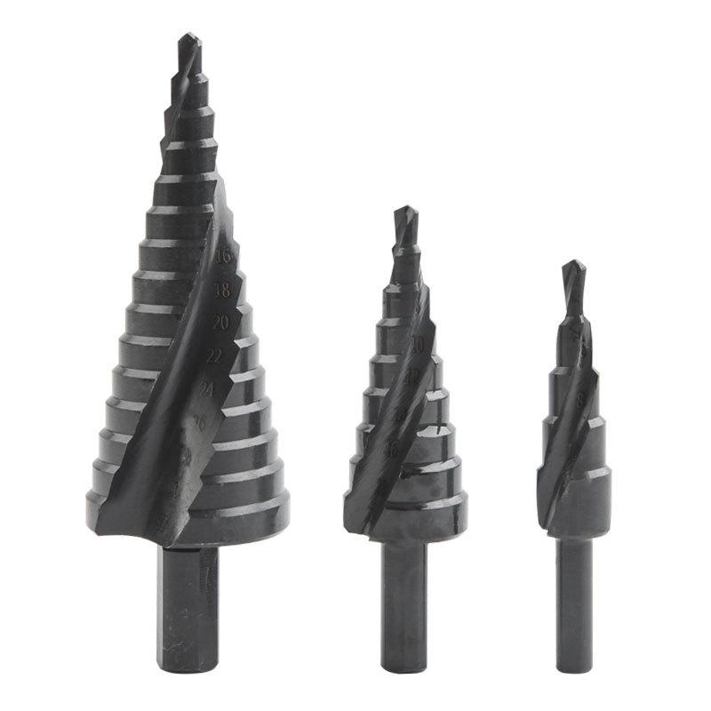 Buy 3PCS/SET 432MM HSS Cobalt Step Stepped Drill Bit Set Nitrogen High