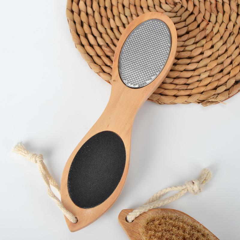 1/2Pcs 4-In-1 Foot File Callus Remover Foot Care Tool Foot Pumice Stone Dead Skin Remover Brush Cuticles Nails