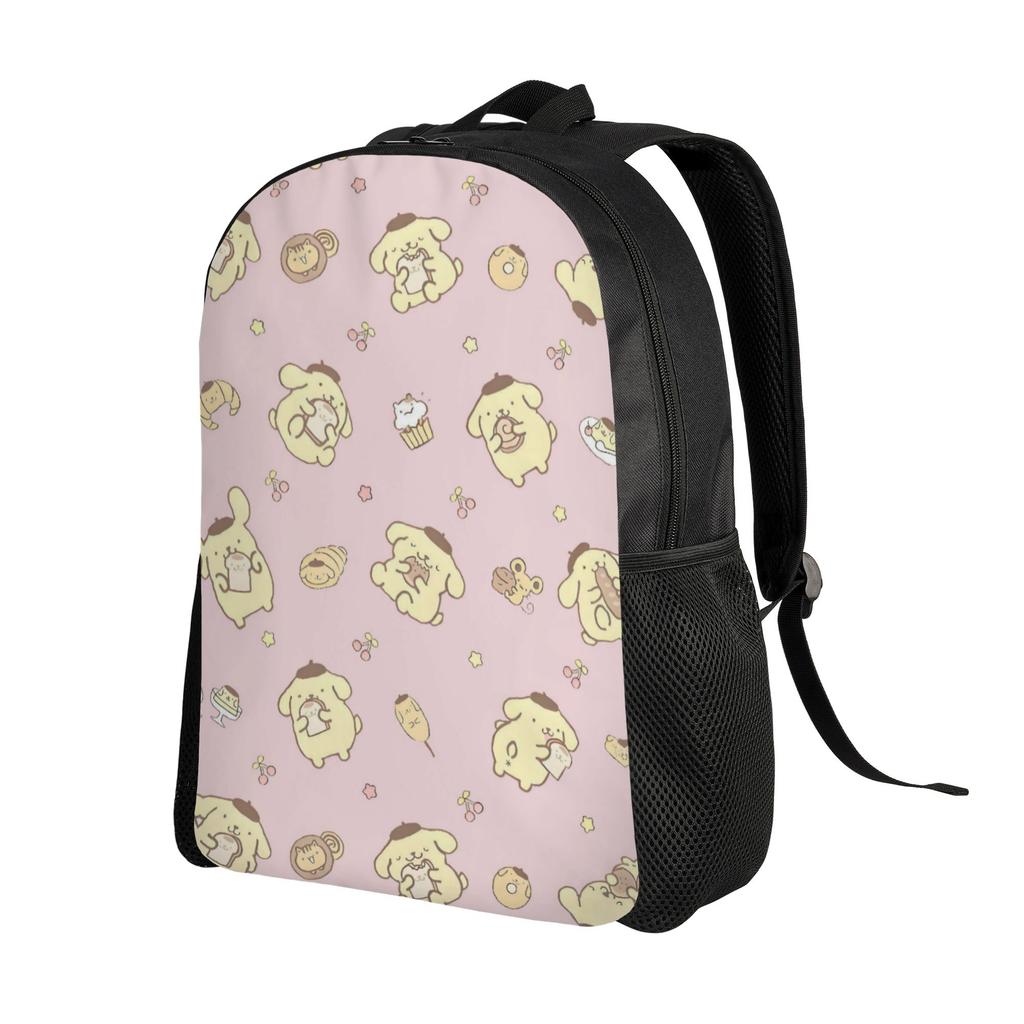 P-Pompompurines Travel Backpack Women Men School Laptop Bookbag Dog Anime College Student Daypack Bags