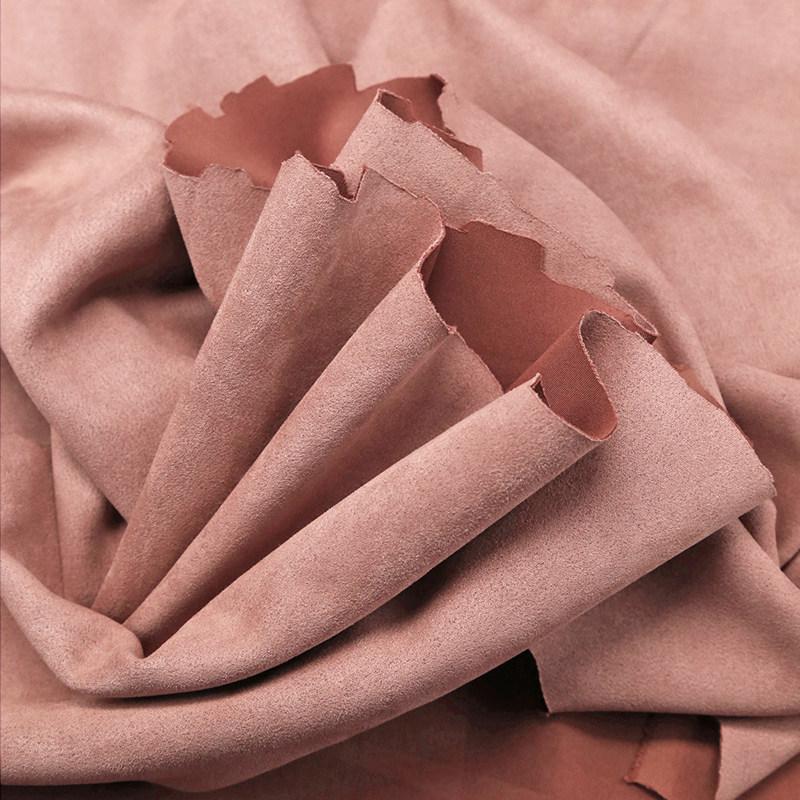 High-grade Brushed Suede Fabric By The Meter for Clothes Coats Jackets Sewing Winter Micro Elastic Plain Soft Cloth Smooth Drape