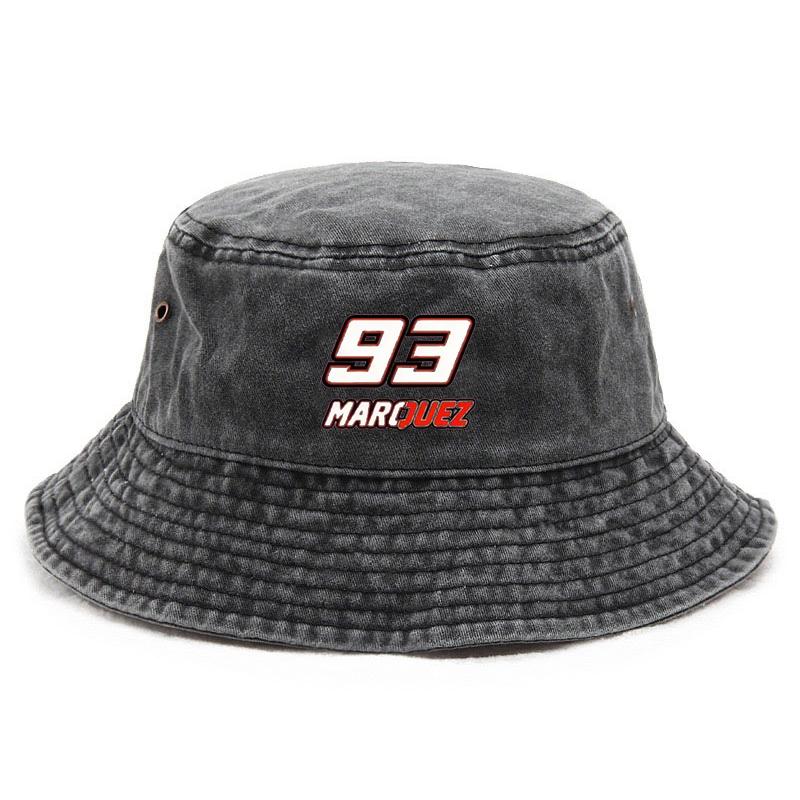 

Customize Cotton Washed Bucket Hat Vintage Fishing Hat for Motorsport Fans Sun Protection Outdoor Retro Racing Cap Sport Gift чорний