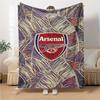 Arsenal Crest Blankets Flannel Printed Breathable Warm Throw Blanket for Home Office Bedspreads 0708a33