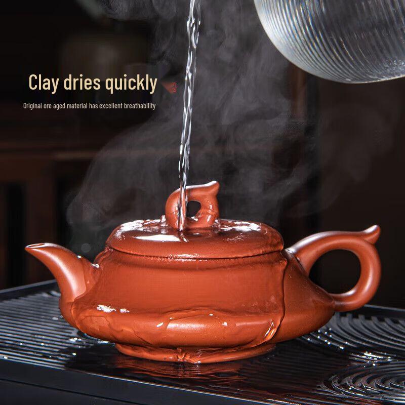 Qianyu Light Luxury Zisha Handmade Teapot