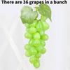 Grapes Simulation Fruit Plastic  Toy Vine Prop Photography Decoration Tools