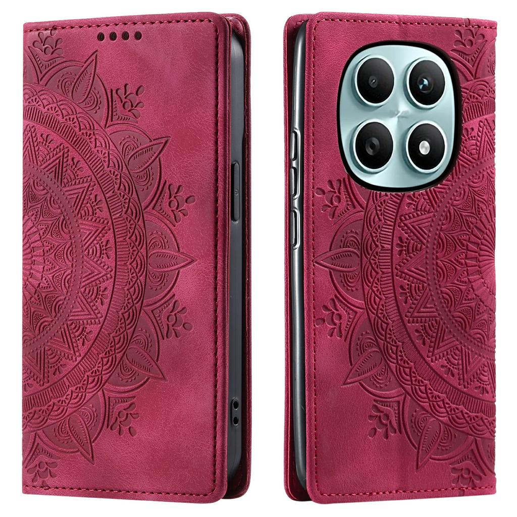 Dla Xiaomi Poco M8 5G/Redmi Note 15 5G (Światowy) Etui Zamykane Magnetycznie Skórzane Etui na Telefon Wzór Nadrukowany