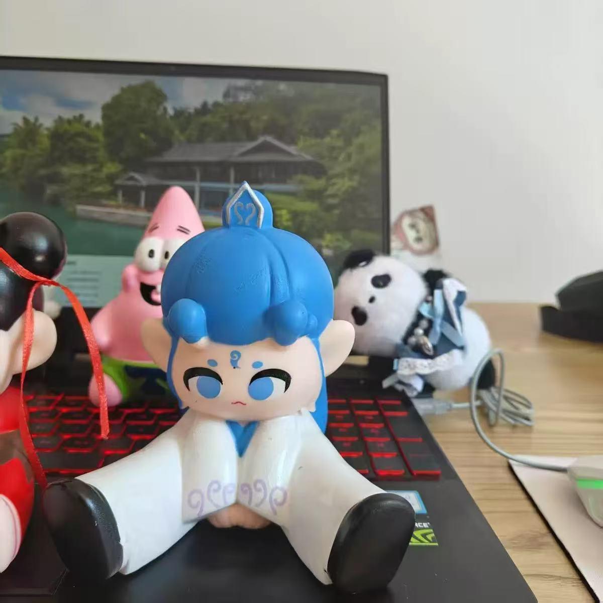 

Нэчжа и Ао Бин Держатель для телефона Настольное украшение Фигурка