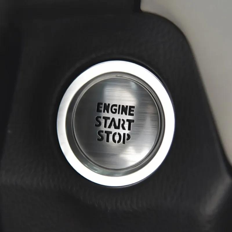 For Toyota Camry 2018-     XV70 Hybrid Car Interior Engine Start Stop Push Button Cover Trim Sticker Accessories