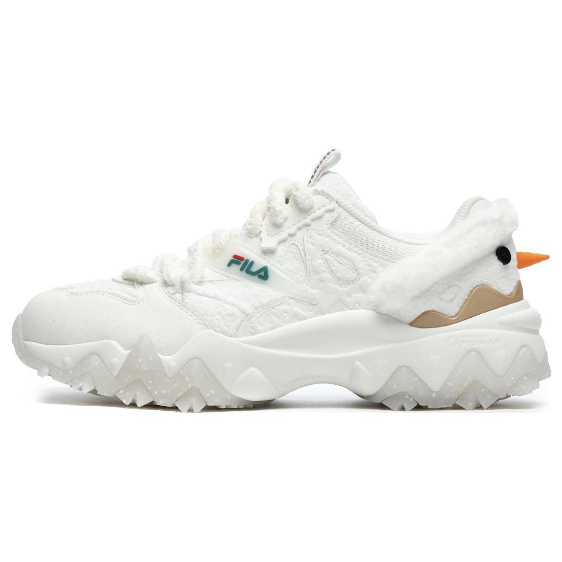 FILA Oakmont 2 Xmas Low top Casual Shoes Women s Snow F12W312118FSW 38.5